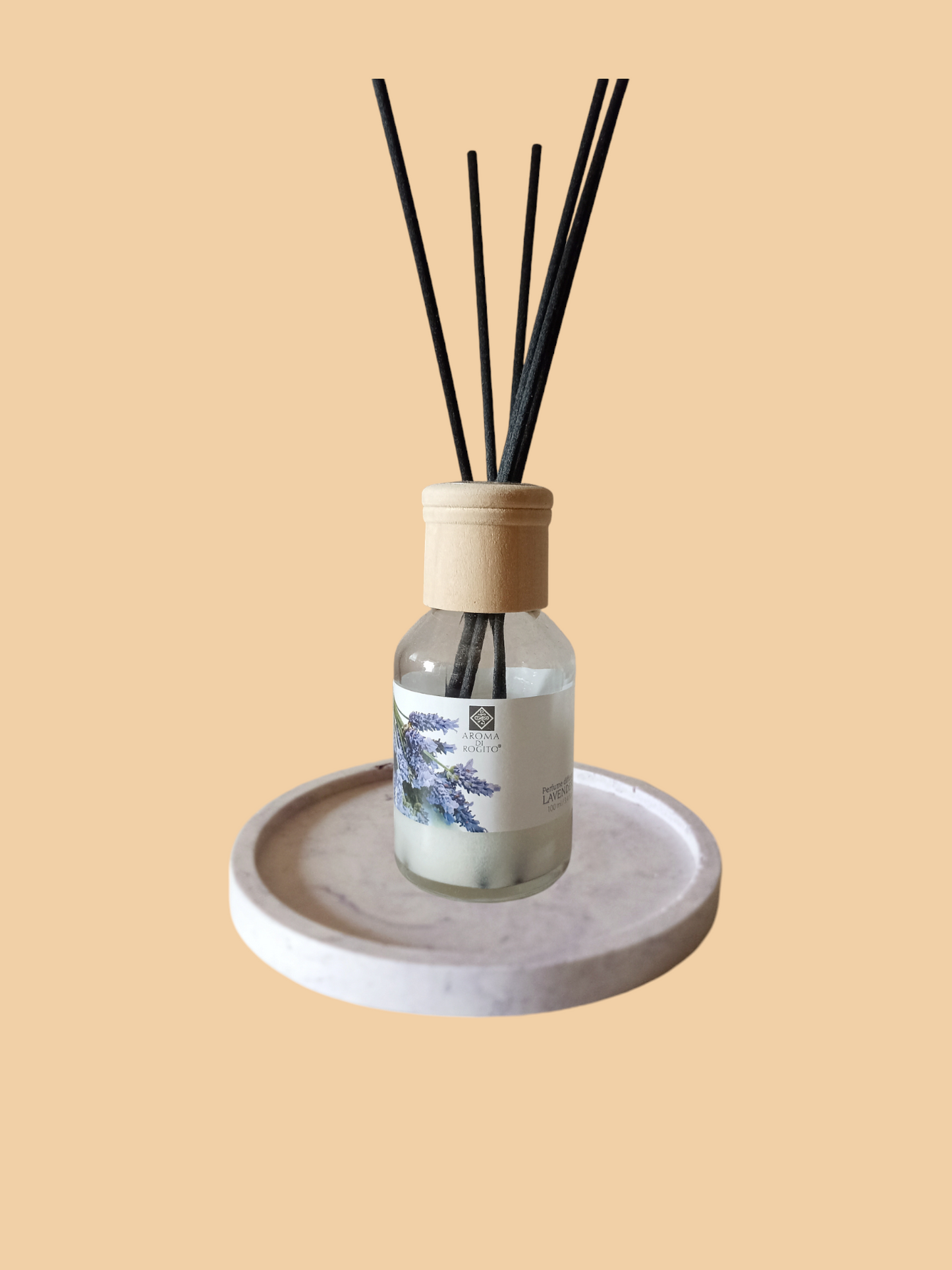 Disque en Jesmonite - Violet