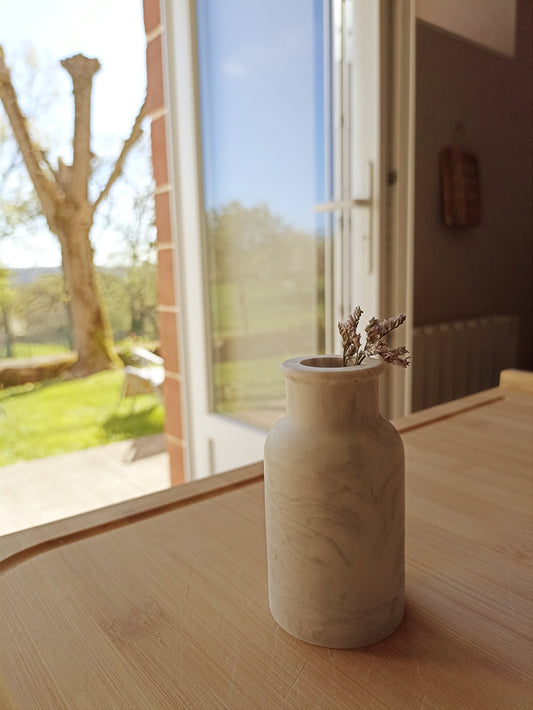 Pot pour petit bouquet - Ombré marron
